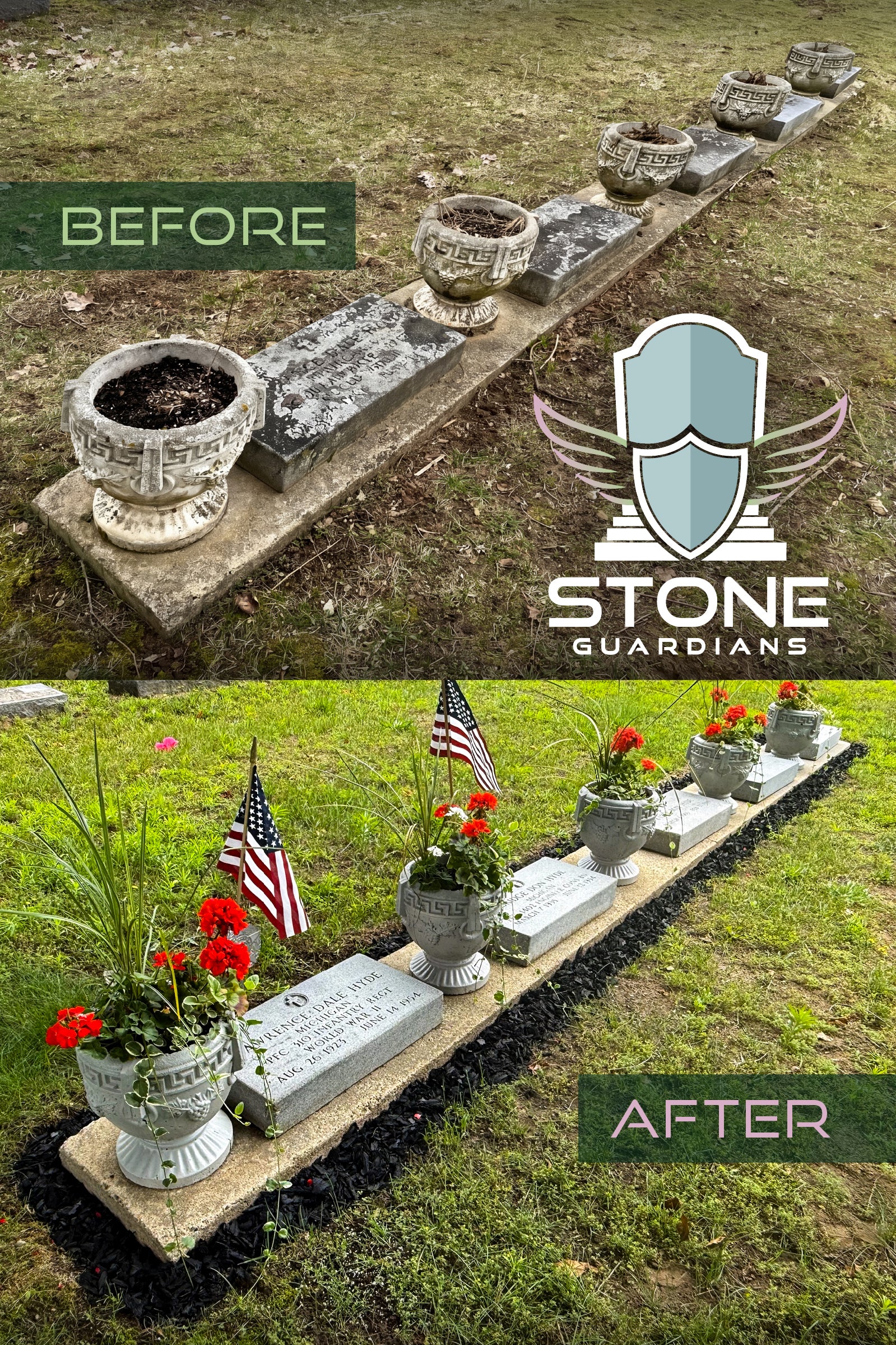 Headstone Deep Clean